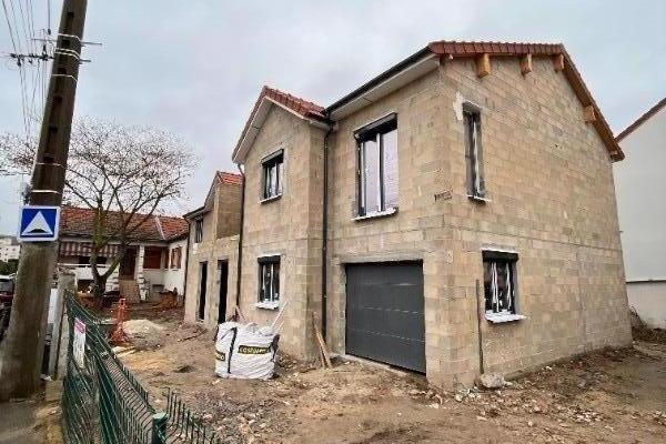 Réalisation des travaux de gros œuvre de deux maison jumelée à Champigny -Sur-Marne 